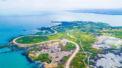 海南環島旅游公路儋州段現雛形