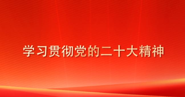 學(xué)習(xí)二十大精神