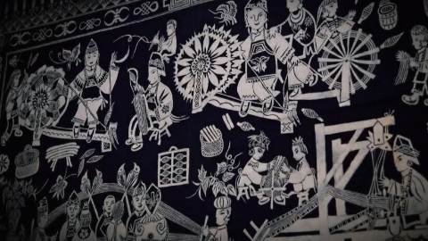 侗族藍靛染：藍與白的驚艷碰撞