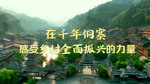 時政Vlog丨在千年侗寨，感受鄉(xiāng)村全面振興的力量